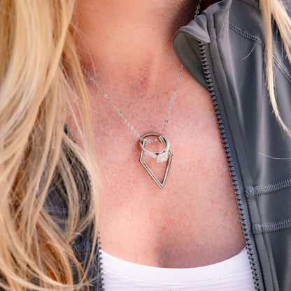 RingSafe Necklace | Silver